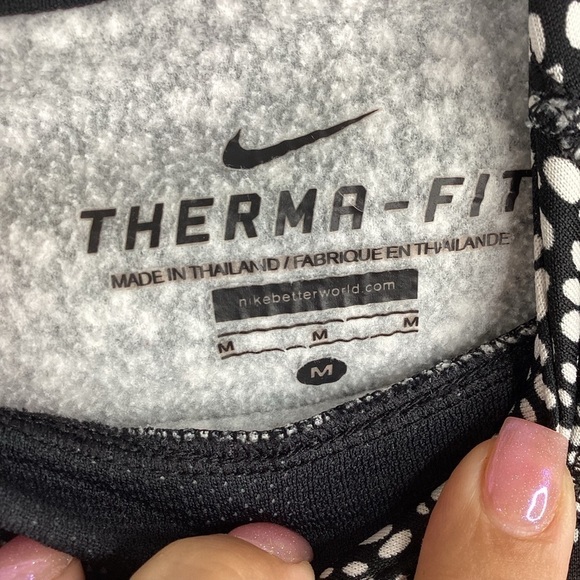 NIKE THERMA FIT SIZE M HOODIE SWEATER SWEATSHIRT TOP GUC - Picture 3 of 8